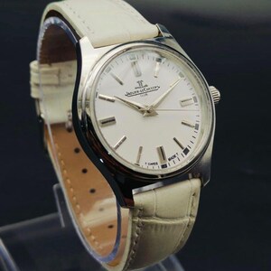 Vintage Jaeger Lecoultre Club herrklocka med begränsat manuellt mekaniskt urverk, schweizisk tillverkning, JLC bild 20