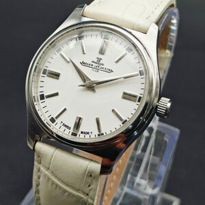 Vintage Jaeger Lecoultre Club herrklocka med begränsat manuellt mekaniskt urverk, schweizisk tillverkning, JLC bild 4