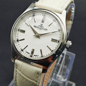 Vintage Jaeger Lecoultre Club herrklocka med begränsat manuellt mekaniskt urverk, schweizisk tillverkning, JLC bild 2