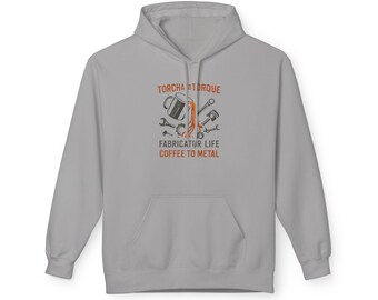 Sudadera con capucha de felpa suave de peso medio Fabricators Life