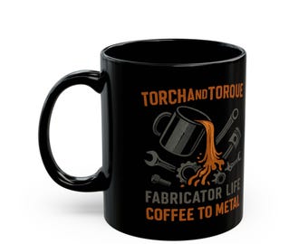 Torch & Torque Fabricator Life Kaffeetasse, Schweißer Mechaniker Shop Humor (11 Unzen)