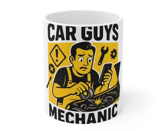 Car Jungs Mechaniker Humor Kaffeetasse, DIY Schweißer Fabricator Geschenk 11 Unze
