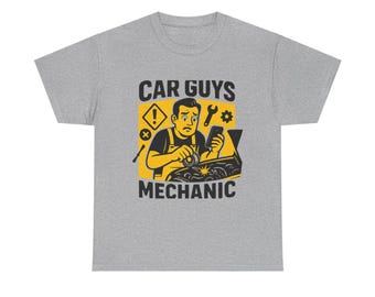Camiseta de algodón grueso con diseño divertido de Torch and Torque, humor de garaje, para aficionados a los coches y mecánicos aficionados al bricolaje.