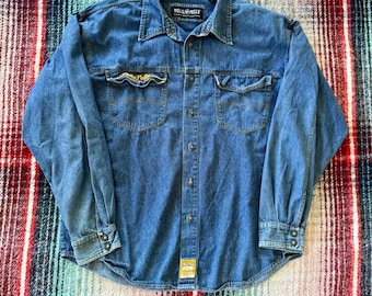 Camisa vaquera Pelle Pelle de los 90, talla XL