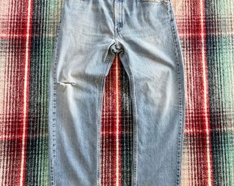 Levi’s 505 Light Wash de los 90, talla 36x30