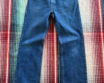 Jeans Levi’s 517 Bootcut de los años 80 con etiqueta naranja, talla 33x31.5