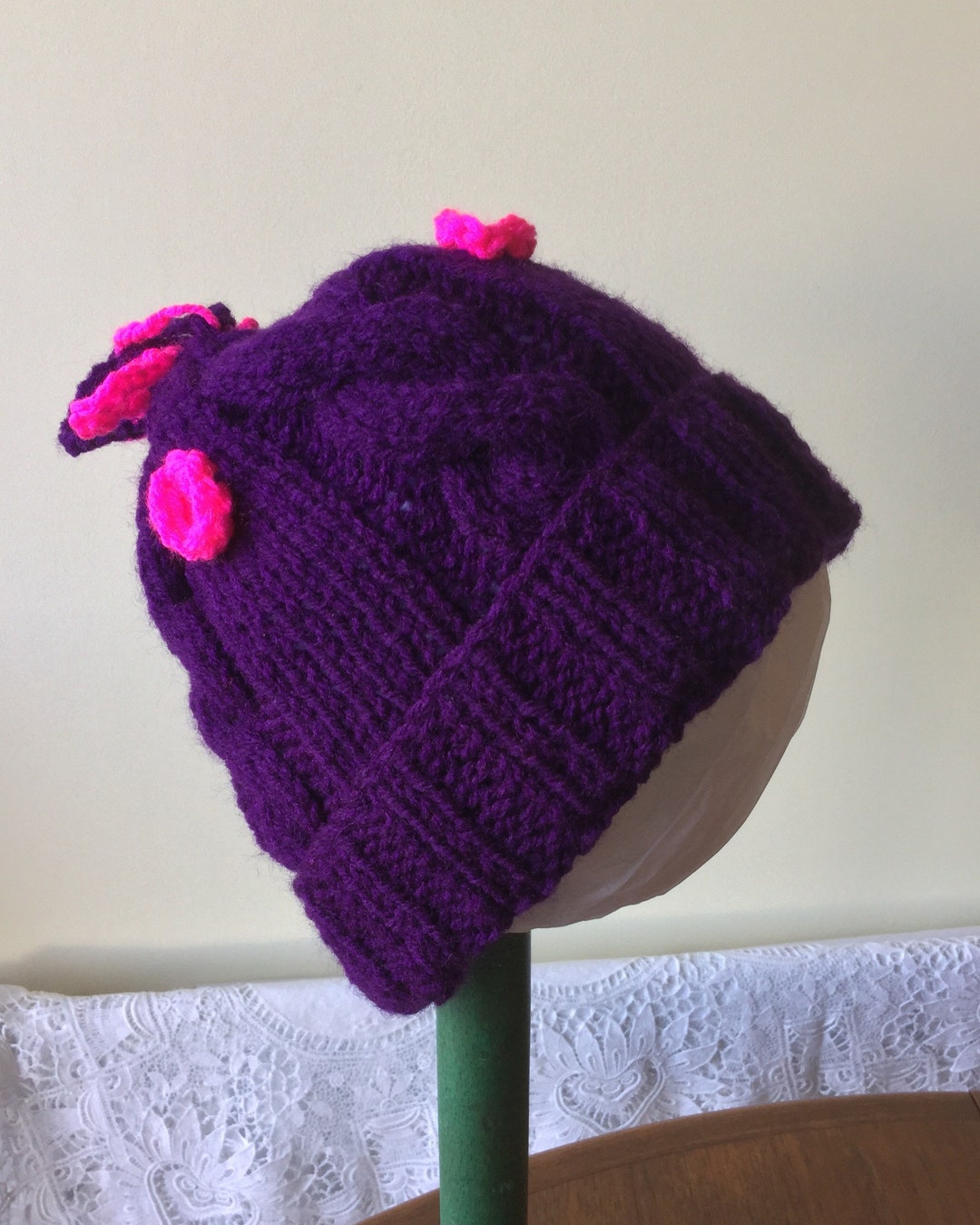 Pretty Baby Hat 69 Months Age. 2nd Size Baby Girl Beanie. Etsy UK