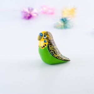 Parakeet Miniature | Budgerigar | Budgie | Bird Figurine