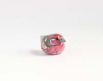 House Finch Miniature | Songbird | Bird Figurine