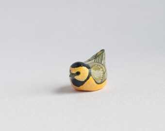 Hooded Warbler Miniature | Yellow Warbler | Songbird | Bird Figurine