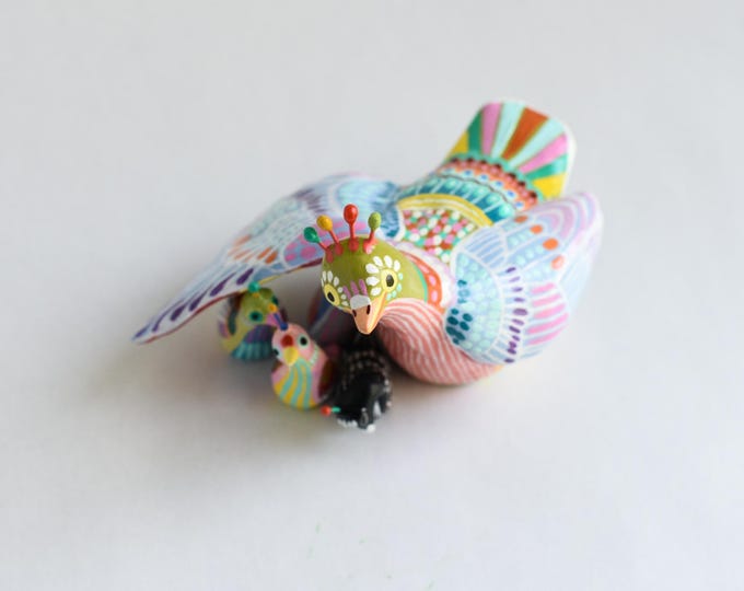 BirBs of a FeaTher FlocK ToGether FAMILY | Cute Little Bird Family | Crystal Healing | Gift for Mom | Mother and Child Gift