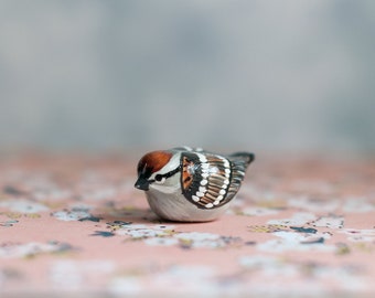 Chipping Sparrow Miniature