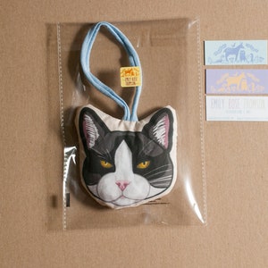 Cat Head Car Air Freshener Lavender Sachet Choose from 5 Different Cat Breeds Rear View Mirror Decoration Car Refresher image 10