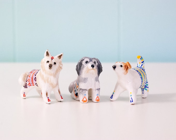 Custom Pet Figurine or Ornament | Gift for Pet Mom | Custom Pet Portrait | Pet Parent Gift | Custom Pet Art | Pet Memorial | Pet Loss Gift
