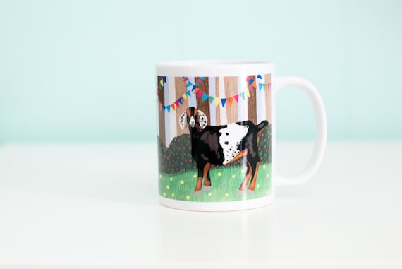 Goat Coffee Mug / A Woodland Party / 11oz Coffee Mug