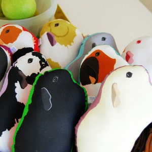 Choose Your Guinea Pig Plushie / Guinea Pig Pillow / Plush / Soft Sculpture / Original Illustration- NEW Guinea Pigs Added!