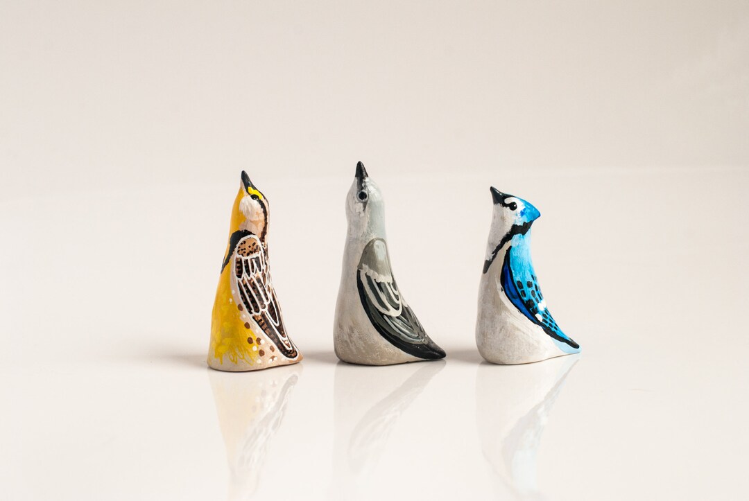 Choose Your Bird Ring Holder Bird Ring Cone Jewelry Display Ring Dish