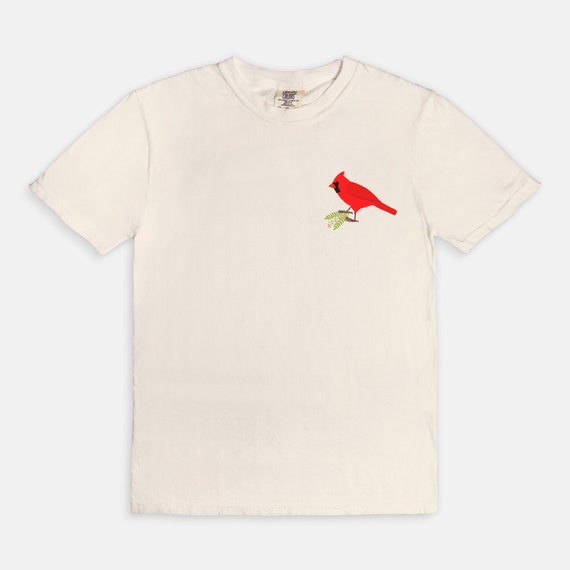 Cardinal Bird T-Shirt: Comfort Colors Tee, Nature Lover Gift