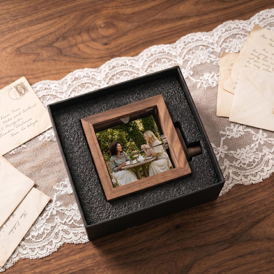 Photobox Books Personalized Photo Flipbook Animation Box,custom Wooden Photo Book With ...
