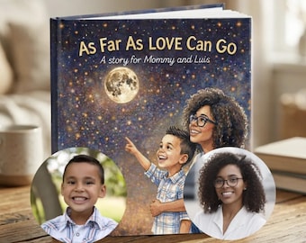 Personalized Mother's Day Book — Custom Illustrated Storybook Starring Mom and Child