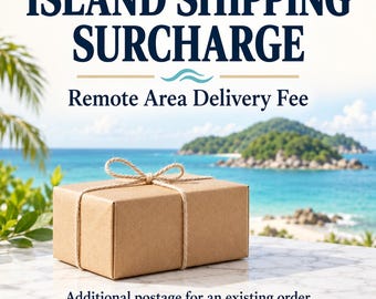 Remote area surcharge