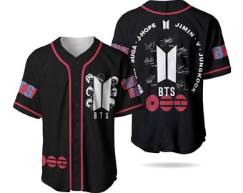 BTS World Tour 2026 2027 Baseball Kpop Merch Unisex