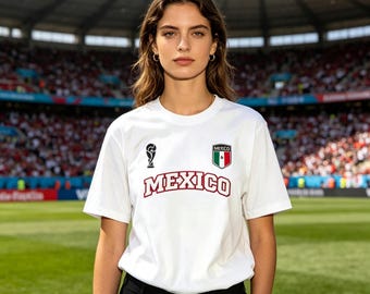 Maglietta da tifoso messicano per la giornata dei Mondiali di calcio
