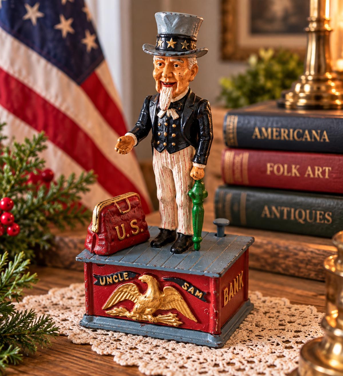 Uncle Sam Coin Bank - Etsy