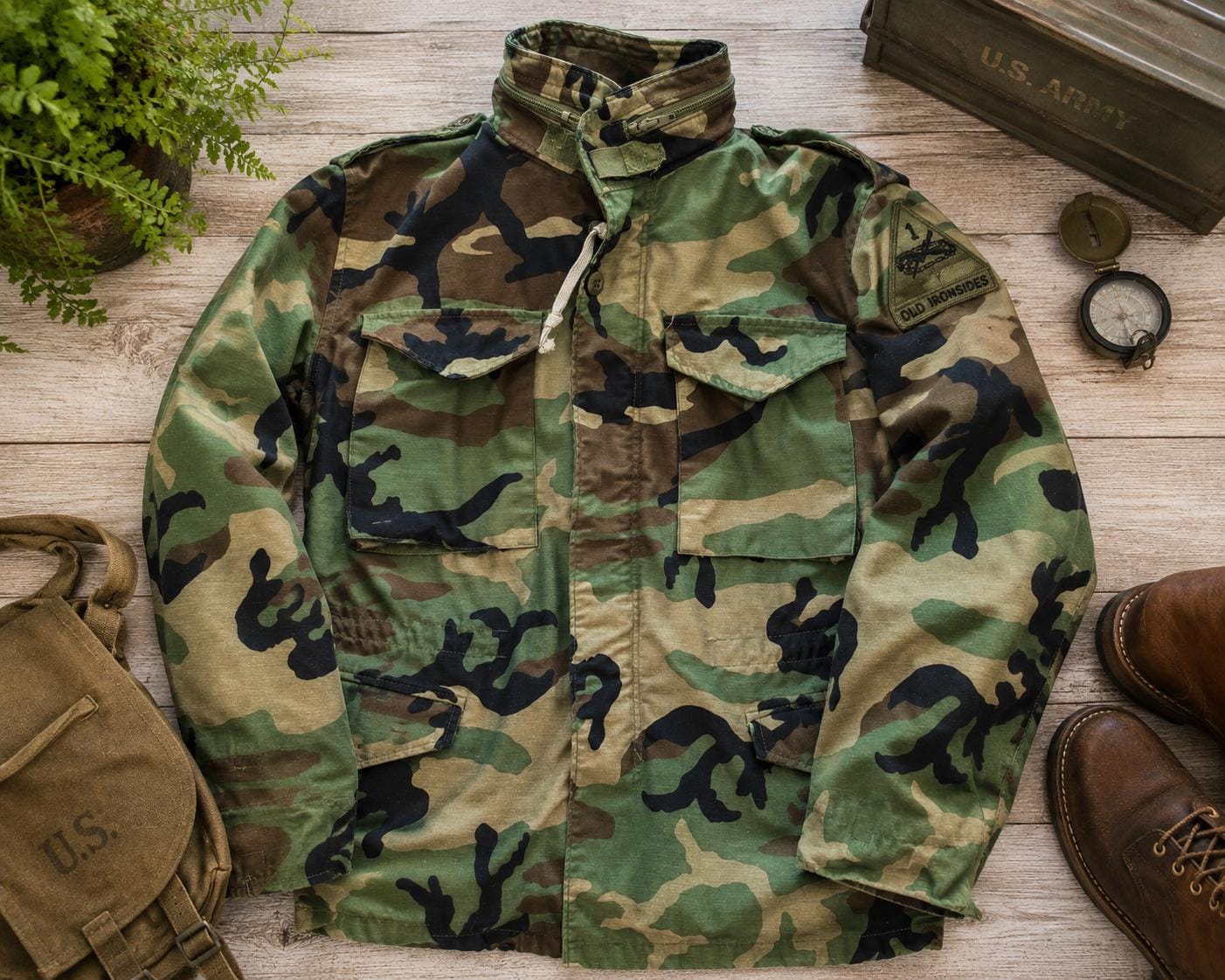 Field Jacket M65 Us Army Xl - Etsy