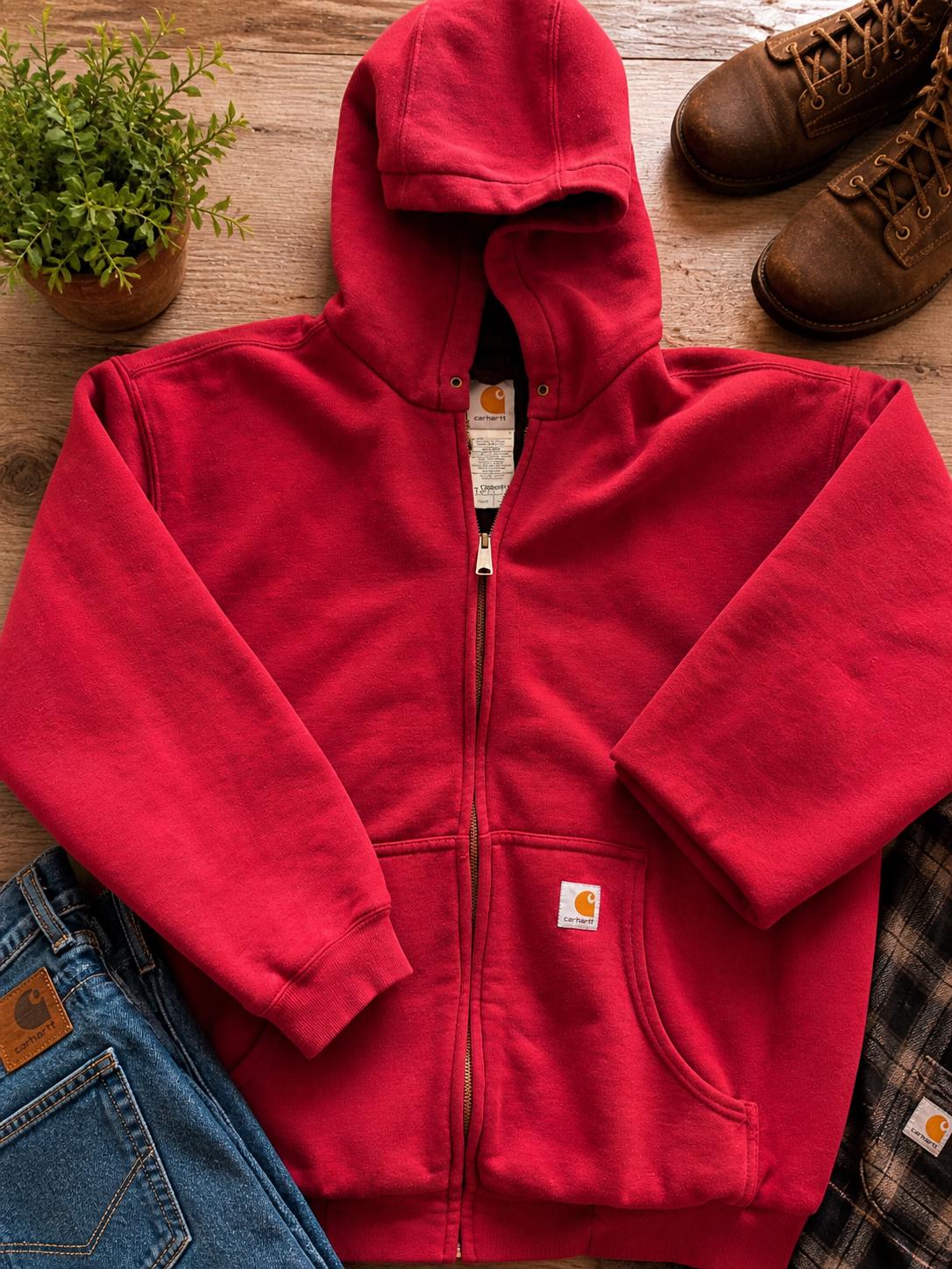90s Carhartt Hoodie - Etsy