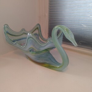 ベネチアンガラス murano ムラーノ swan 白鳥 スワン オブジェ 置物 Murano glass swans - Etsy 日本