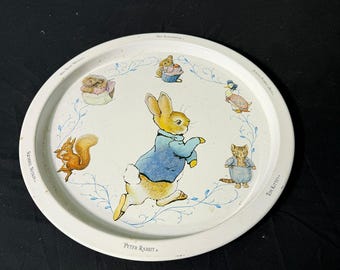 Hunkydory Designs Ltd Peter Rabbit Ceramic Decorative Plate Made in England 10.5 inches