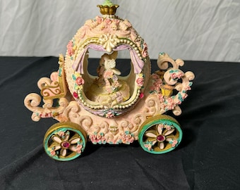 Cinderella Chariot of Fire Plastic Figurine Made in China