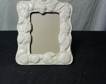 Ceramic Picture Frame with Fruit Design