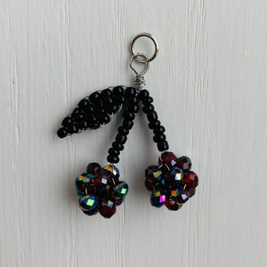 Black Cherry Sparkle Pendant