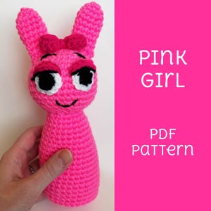 Pink Chorale Girl Crochet Pattern