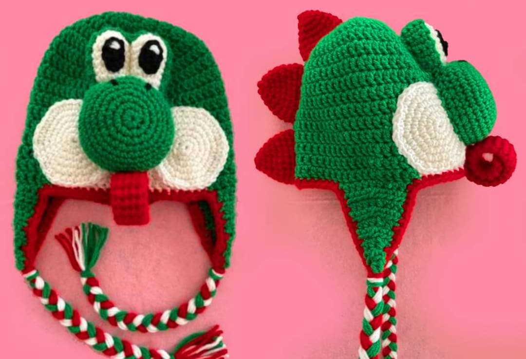 Hungry Dino Winter Hat