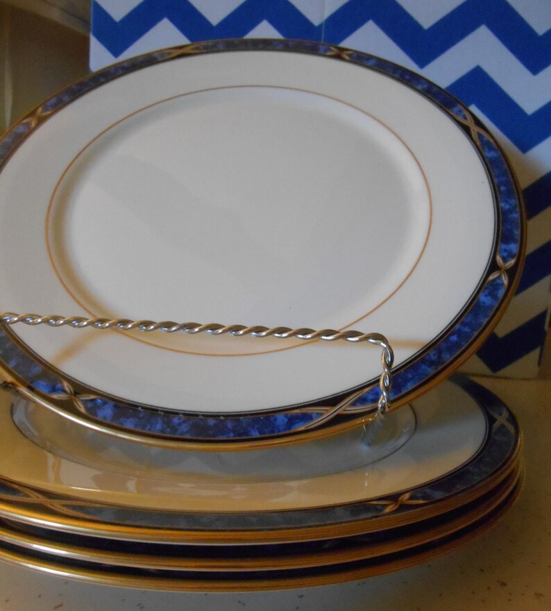 4 Dinner Lenox Plates American Home Collection Mountain View Etsy