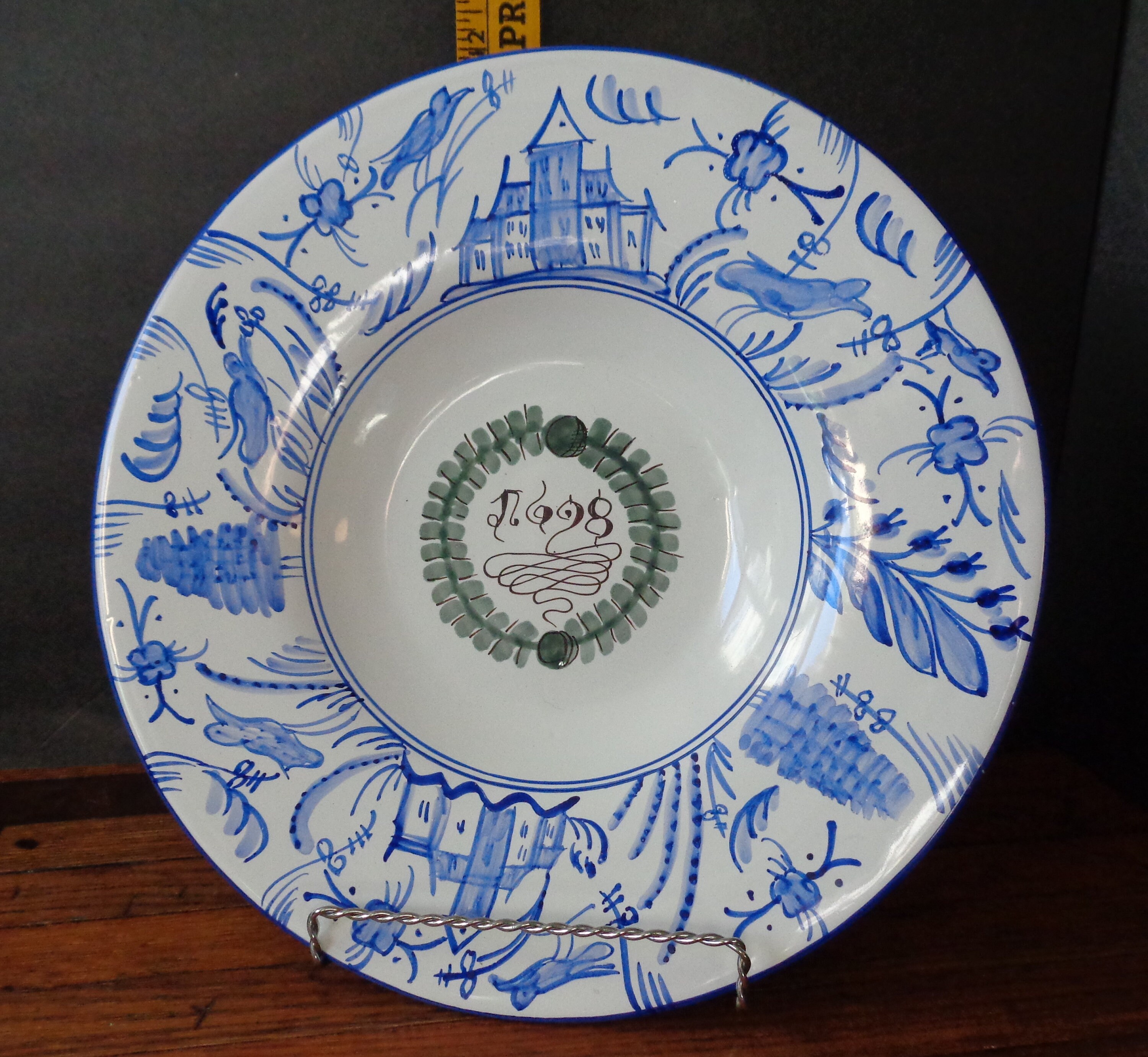 Decorative Pasta bowls X 3 handmade & painted in Italy READY Etsy