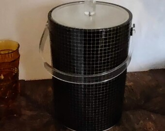 Vintage CERA ice bucket bar cart essential