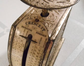 Tiffany Studios ANTIQUE grapevine pattern postal scale victorian desk piece