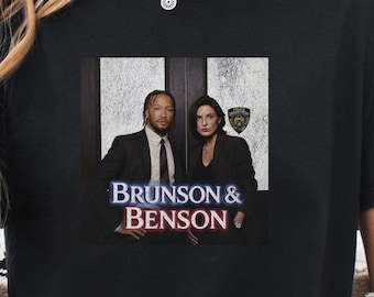Brunson & Benson Shirt, Law and Order SVU shirt, Viral Knicks Shirt, Knicks NBA Champions 2026, Mariska Hargitay Olivia Benson Jalen Brunson