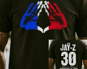 Comfort Colors® J-Z30 Reasonable Doubt 30th Anniversary Tour Paris Shirt & Hoodie, Stade De France, Hip Hop Tee, September 10th 2026