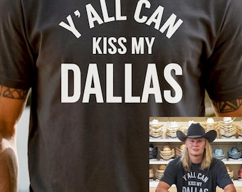 Comfort Colors® Erling Haaland Y'all Can Kiss My Dallas Shirt, World Cup Texas 2026 shirt, Norwegian soccer player, Norway, Manchester City