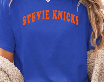 Stevie Knicks Swiftie Shirt, Celebrity Inspired Game Day Tee, Viral Vintage Basketball Tee, Retro NYC Graphic Shirt, Knicks NBA Finals 2026