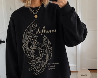 Deftones Band-Sweatshirt, Rosemary, Vintage-Band-Sweatshirt, Retro-Rockband-Sweatshirt, Deftones-Geschenk, Gildan-Sweatshirt