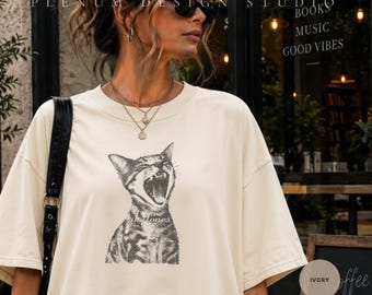 Deftones Shirt, Deftones Cat Adrenaline, Vintage Band Tee, Retro Rock Band Shirt, Comfort Colors Shirt