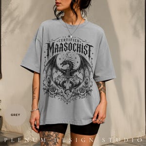 SJM Book Tee, Fantasy Lover Gift, Romantasy Reader Shirt, Sarah J Maas Shirt, Dark Romance, Bookish Gift For Her, ACOTAR, C.C. & T.O.G Merch image 5