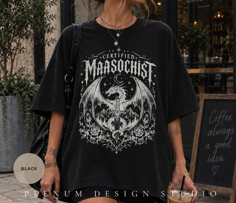 SJM Book Tee, Fantasy Lover Gift, Romantasy Reader Shirt, Sarah J Maas Shirt, Dark Romance, Bookish Gift For Her, ACOTAR, C.C. & T.O.G Merch image 8