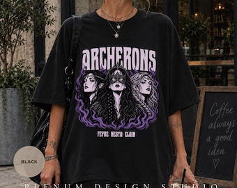 Camiseta de las Hermanas Archeron, Las Valquirias, Merchandising de ACOTAR, Camiseta Comfort Colors de ACOTAR para lectores de Romantasy y fans de Sarah J. Maas